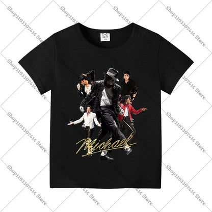 Maglietta Michael Jackson Anime Bambini
