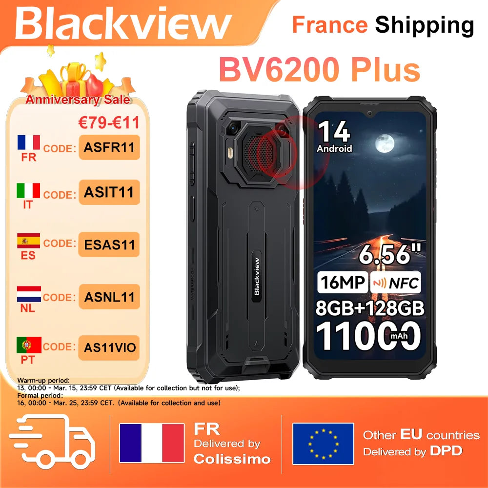 Blackview BV6200 Plus