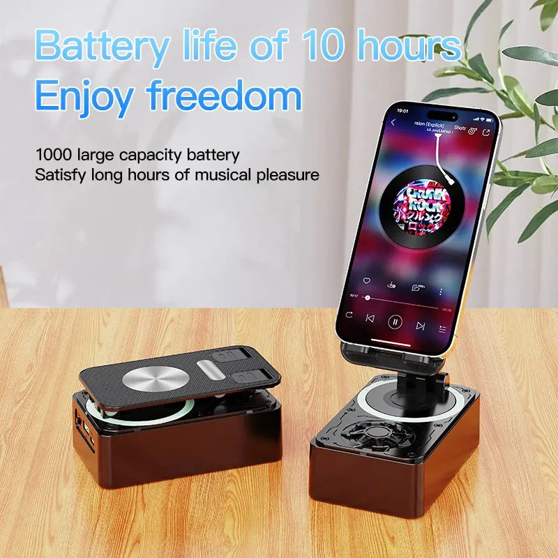 supporto per telefono cellulare con altoparlante Bluetooth
