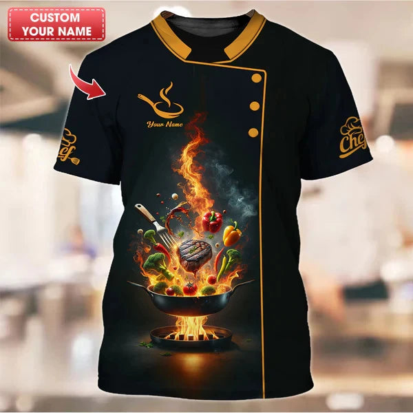T-Shirt Chef Quickdry