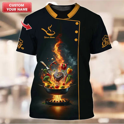 T-Shirt Chef Quickdry