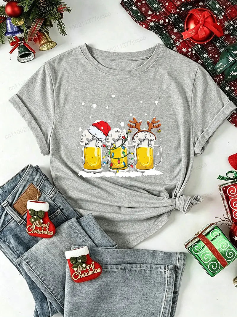 T-Shirt Natale Birra
