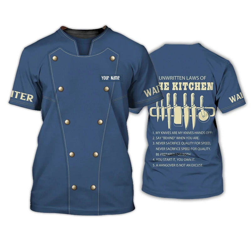 T-Shirt Chef Grafiche