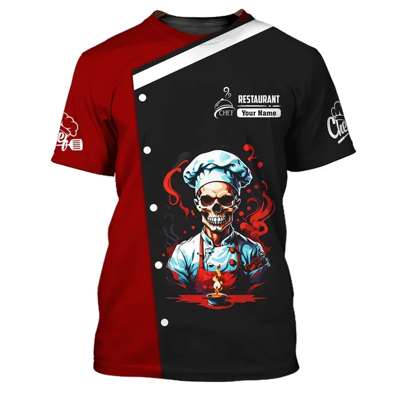 T-Shirt Coltelli Chef