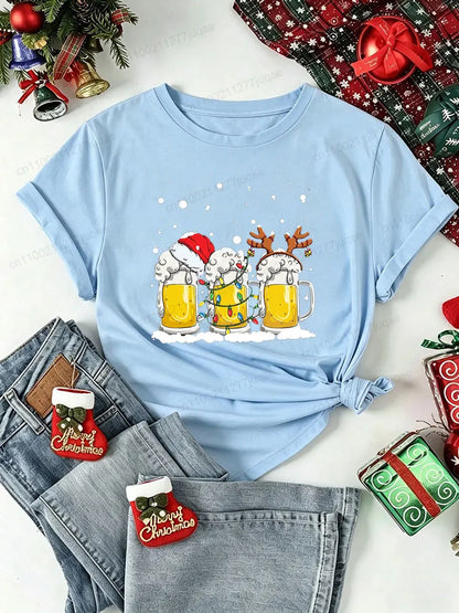 T-Shirt Natale Birra