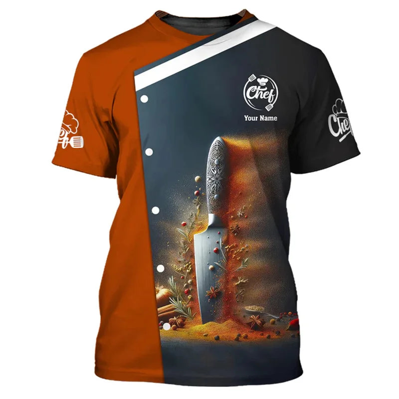 T-Shirt Cuoco Personalizzata