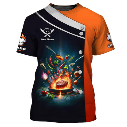 T-Shirt Cuoco Personalizzata