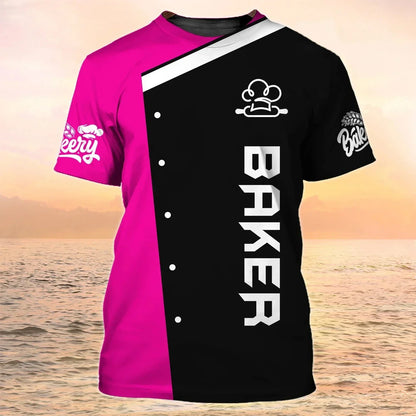 T-Shirt Pasticcere 3D