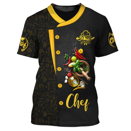 T-Shirt Cuoco Personalizzata