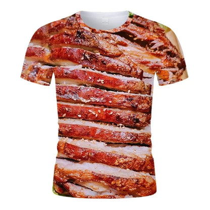 T-Shirt Kebab 3D