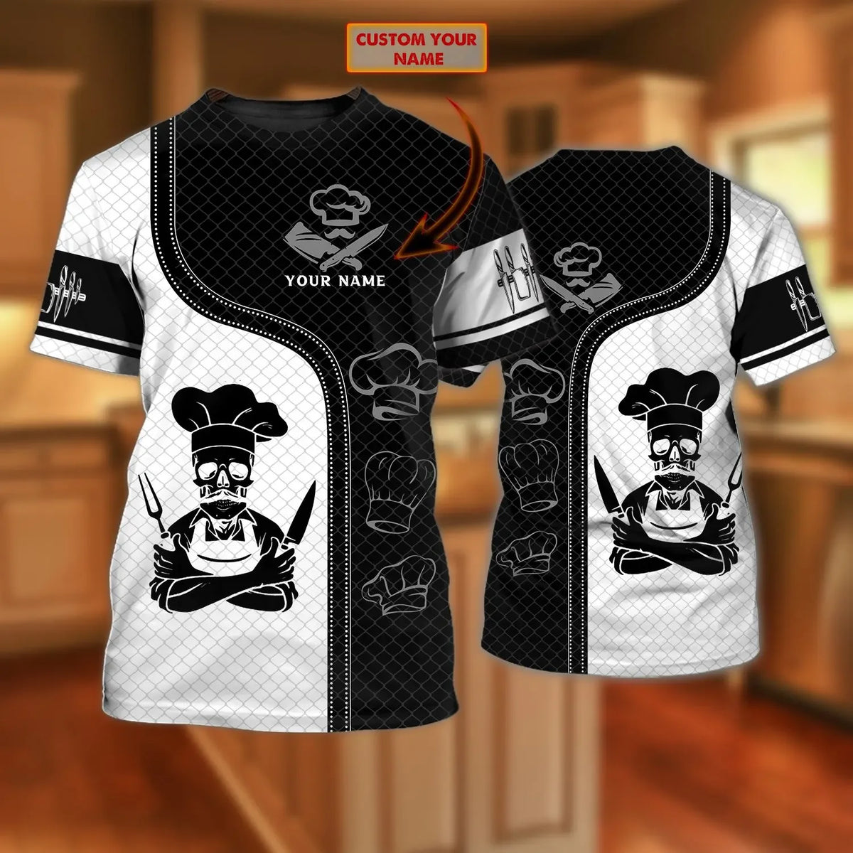 T-Shirt Teschio Personalizzata