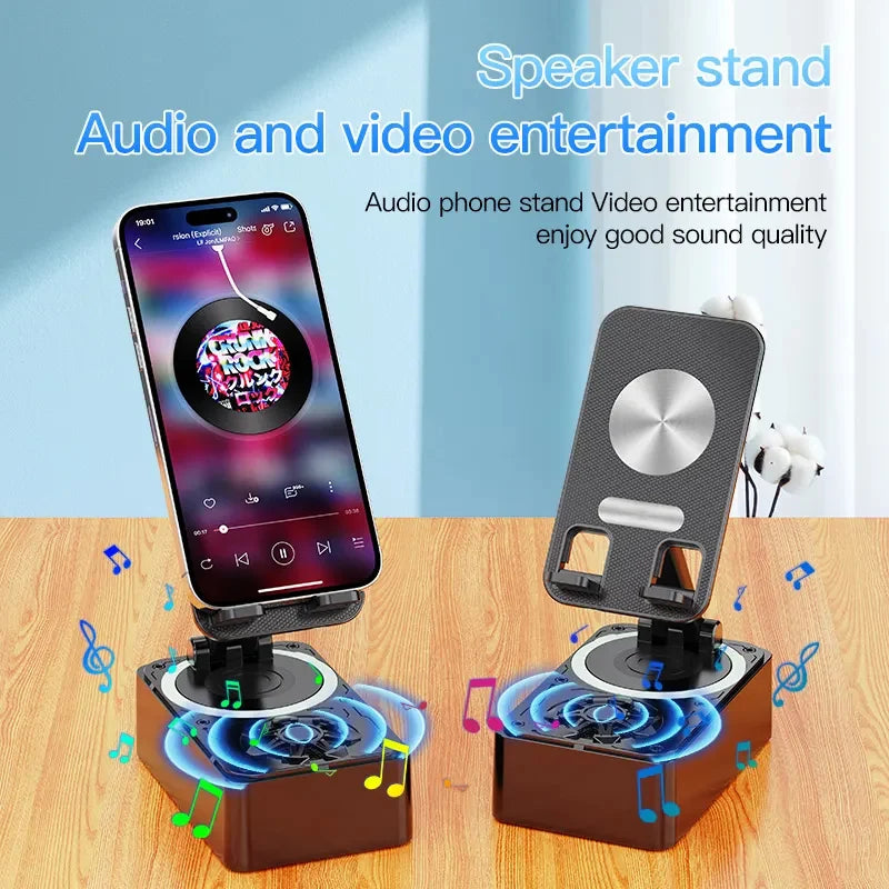 supporto per telefono cellulare con altoparlante Bluetooth