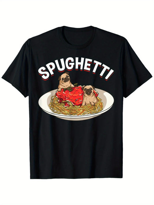 T-Shirt Spaghetti Pug