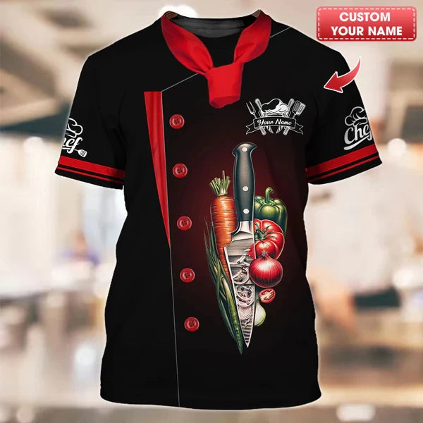 T-Shirt Chef Quickdry