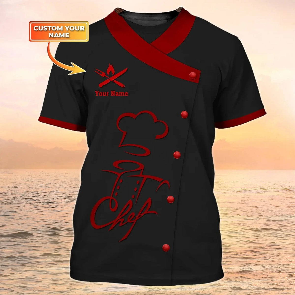 T-Shirt Uniforme Ristorante