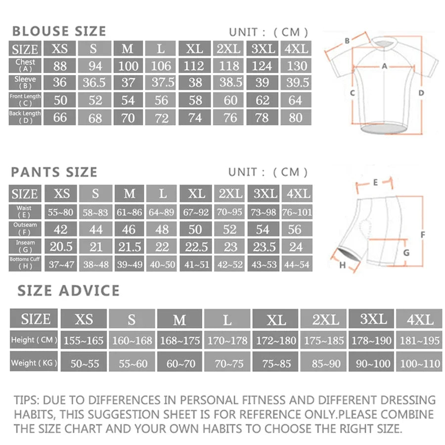Maglia da ciclismo estiva Italia Team Set abbigliamento da bici MTB abbigliamento da bicicletta da corsa outdoor ad asciugatura rapida Hombre Ropa Maillot Ciclismo