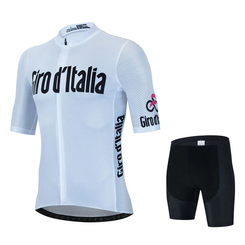 Maglia da ciclismo estiva Italia Team Set abbigliamento da bici MTB abbigliamento da bicicletta da corsa outdoor ad asciugatura rapida Hombre Ropa Maillot Ciclismo