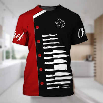 T-Shirt Coltello Cuoco