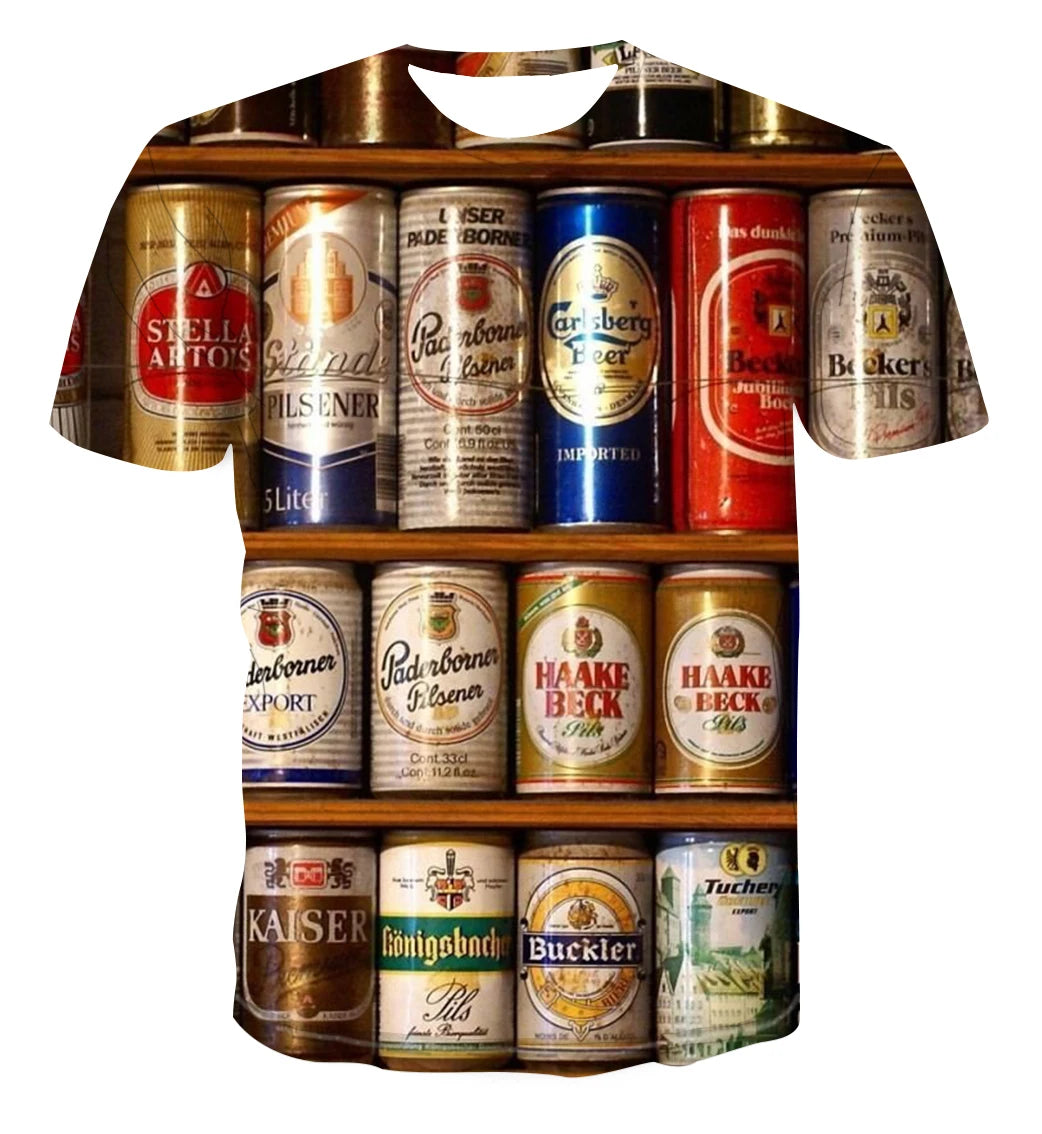 T-Shirt Bibite 3D