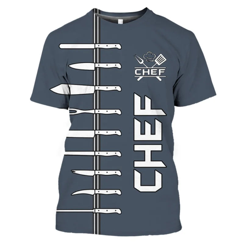T-Shirt Coltello Cuoco