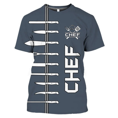 T-Shirt Coltello Cuoco