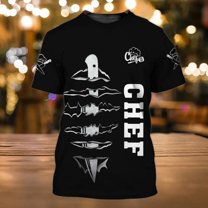 T-Shirt Coltello Cuoco