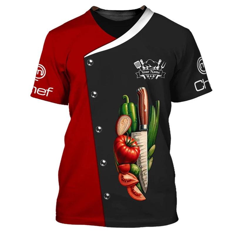 T-Shirt Chef Personalizzata