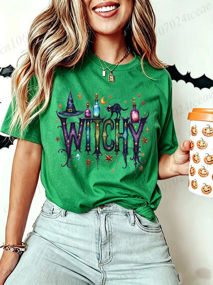T-Shirt Halloween Strega