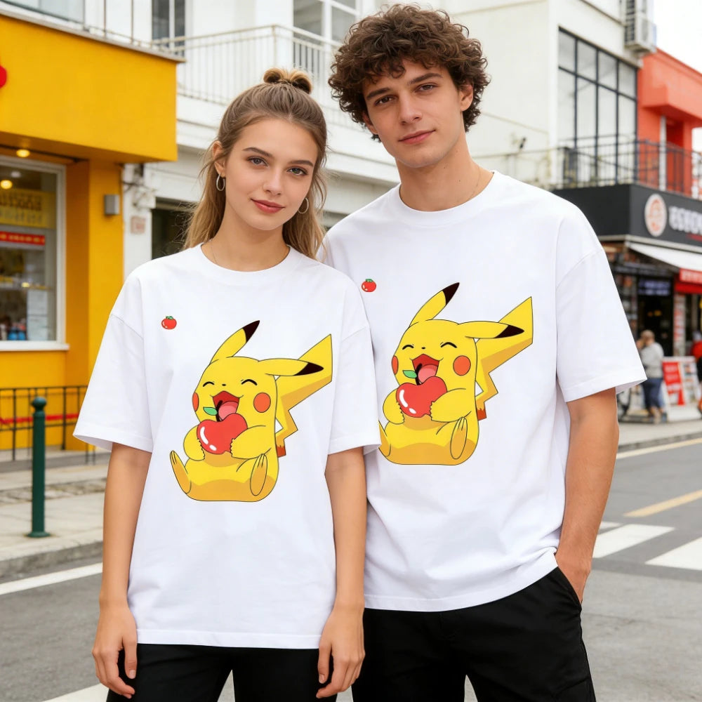 T-Shirt Pikachu Famiglia