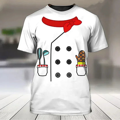 T-Shirt Pasticcere 3D