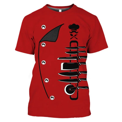 T-Shirt Coltello Cuoco