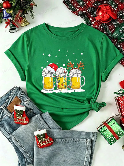 T-Shirt Natale Birra