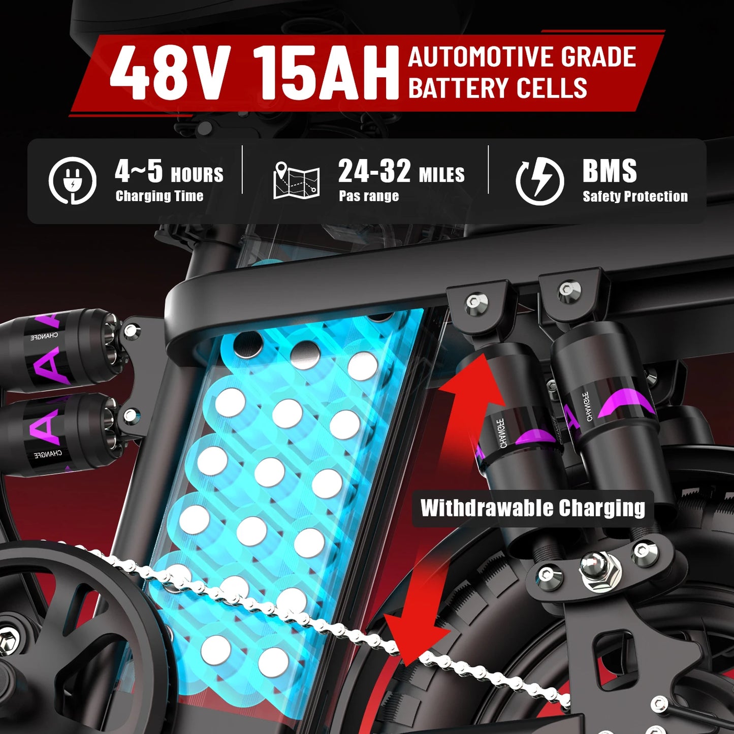TOOELY GE5 E-Bike Pieghevole 250W