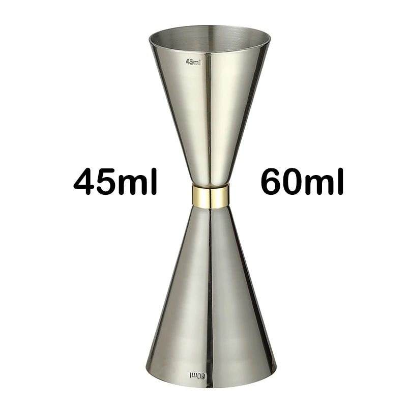 Jigger da cocktail in acciaio inossidabile in stile giapponese Misura bar Strumenti da bar Accessori da bar
