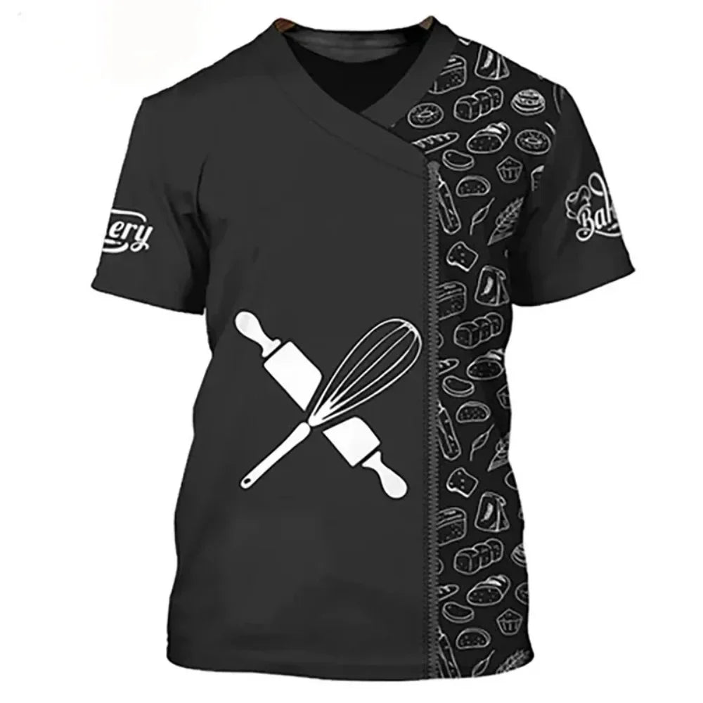 T-Shirt Pasticcere 3D