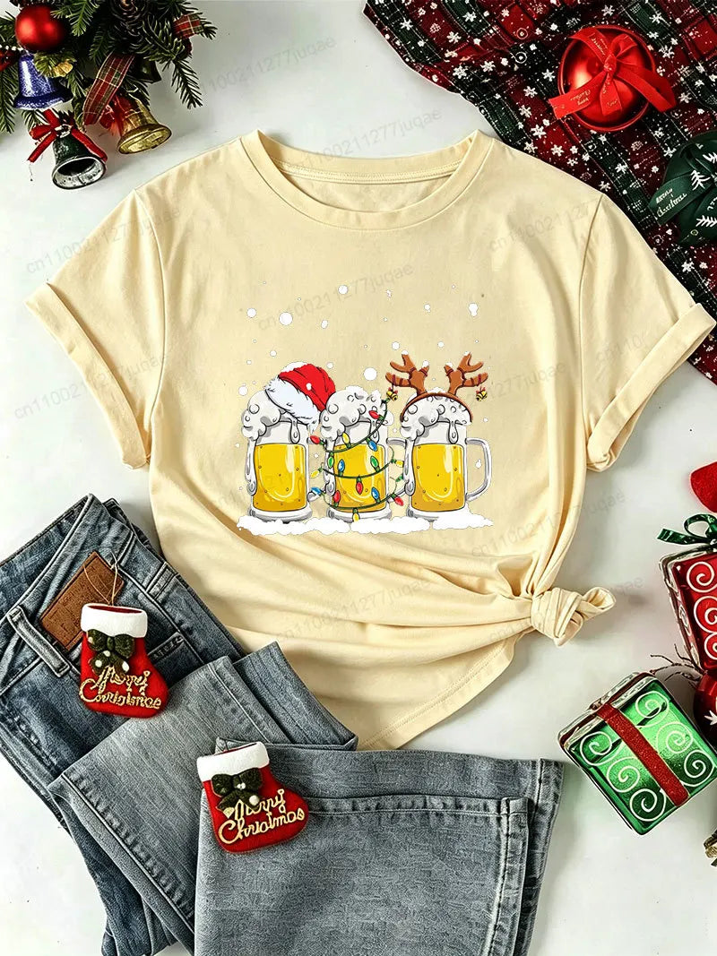 T-Shirt Natale Birra