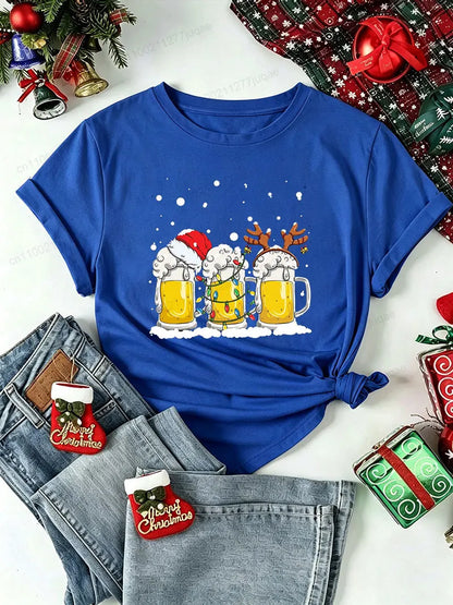 T-Shirt Natale Birra